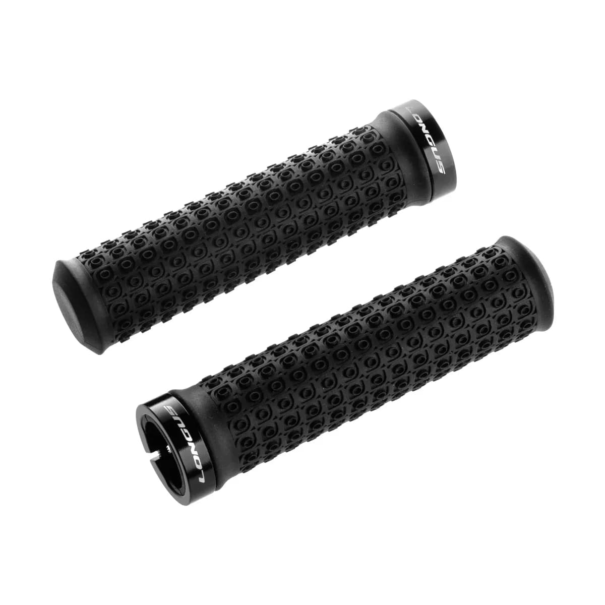 Ручки керма Longus DOTS замок, чорний 