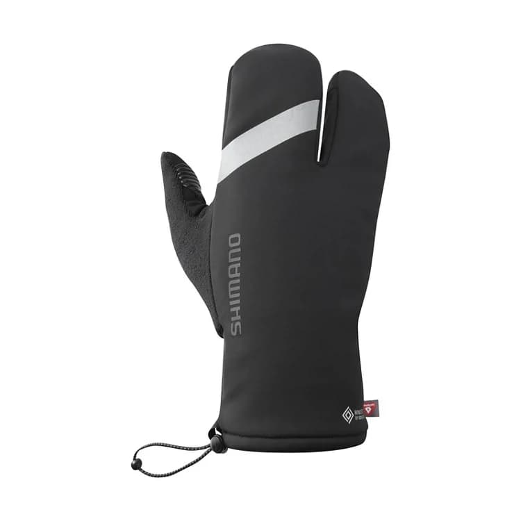 Рукавички Shimano WINDSTOPPER PRIMALOFT 2x2, чорний, розм. L