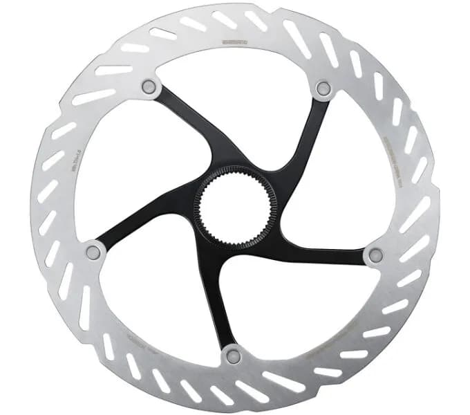 Ротор Shimano RT-CL700-L-E, 203мм, ICE TECH, CENTER LOCK, гайка з зовнішніми зачепами