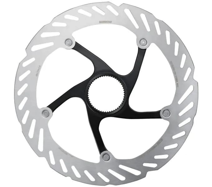 Ротор Shimano RT-CL700-M-E, 180мм, ICE TECH, CENTER LOCK, гайка з зовнішніми зачепами