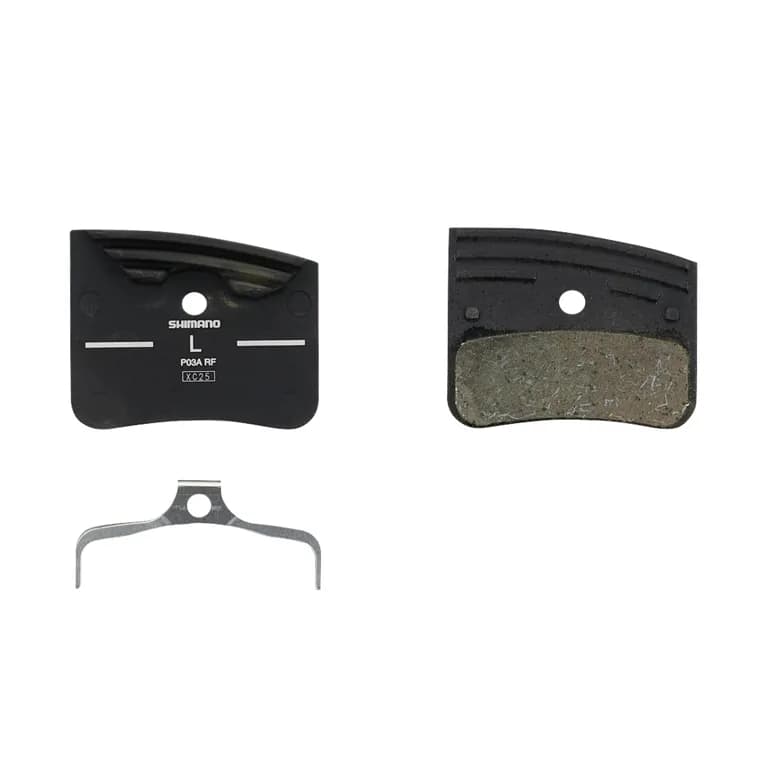 Гальмівні колодки P03A-RF з радіатором, полімер/resin