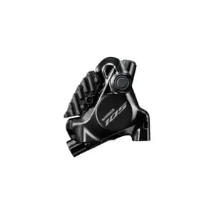 Каліпер гідравл диск гальм Shimano BR-R7170-F, 105, FLAT MOUNT передній адаптер 140/160мм, колодка L05A RESIN PAD(W/FIN)