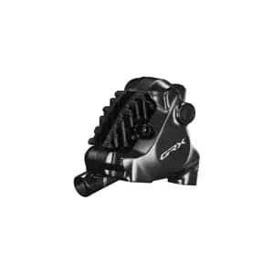 Каліпер гідравл диск гальм Shimano BR-RX820, GRX, передній, FLAT MOUNT, 140/160MM ротор, колодка L05A RESIN PAD(W/FIN)