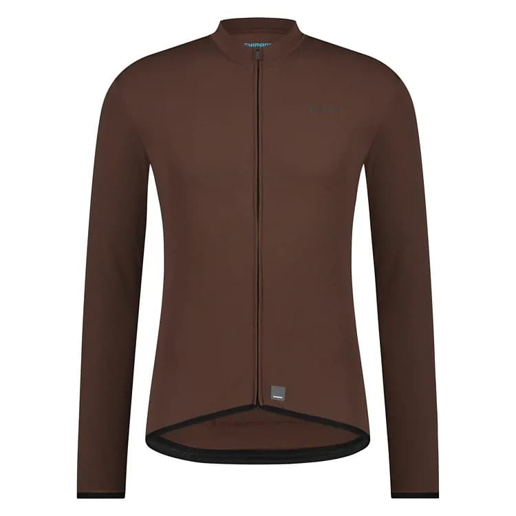 Велоджерсі Shimano Apice long sleeves утеплене, зелене, розм. L