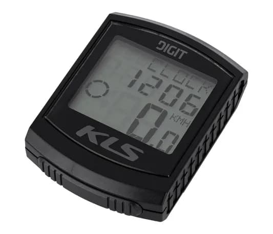 Велокомп'ютер дротовий KLS Digit сірий 9-функцій