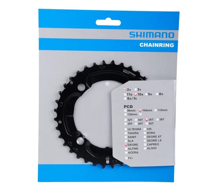 Зірка шатунів Shimano FC-M617, 36 зуб. AY