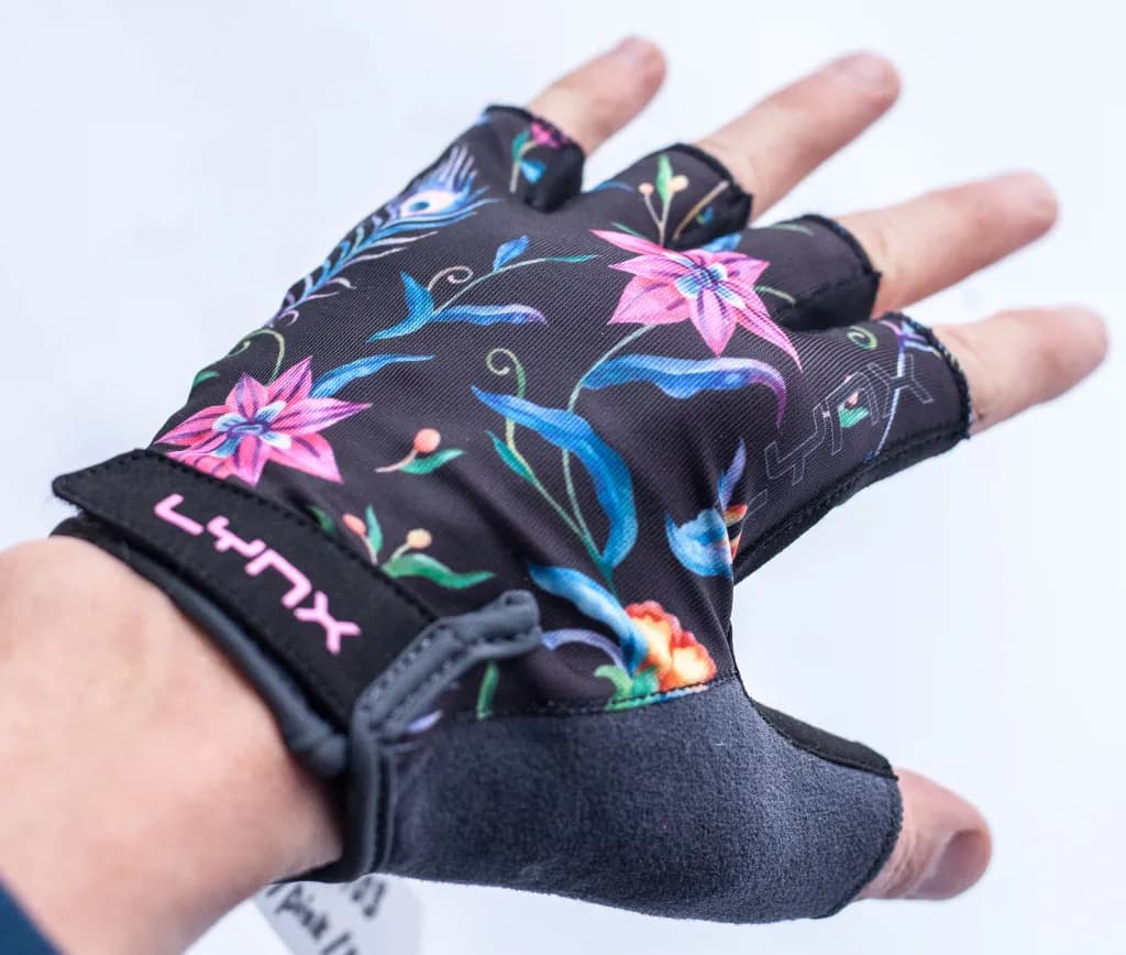 Велорукавички LYNX Art Flowers M