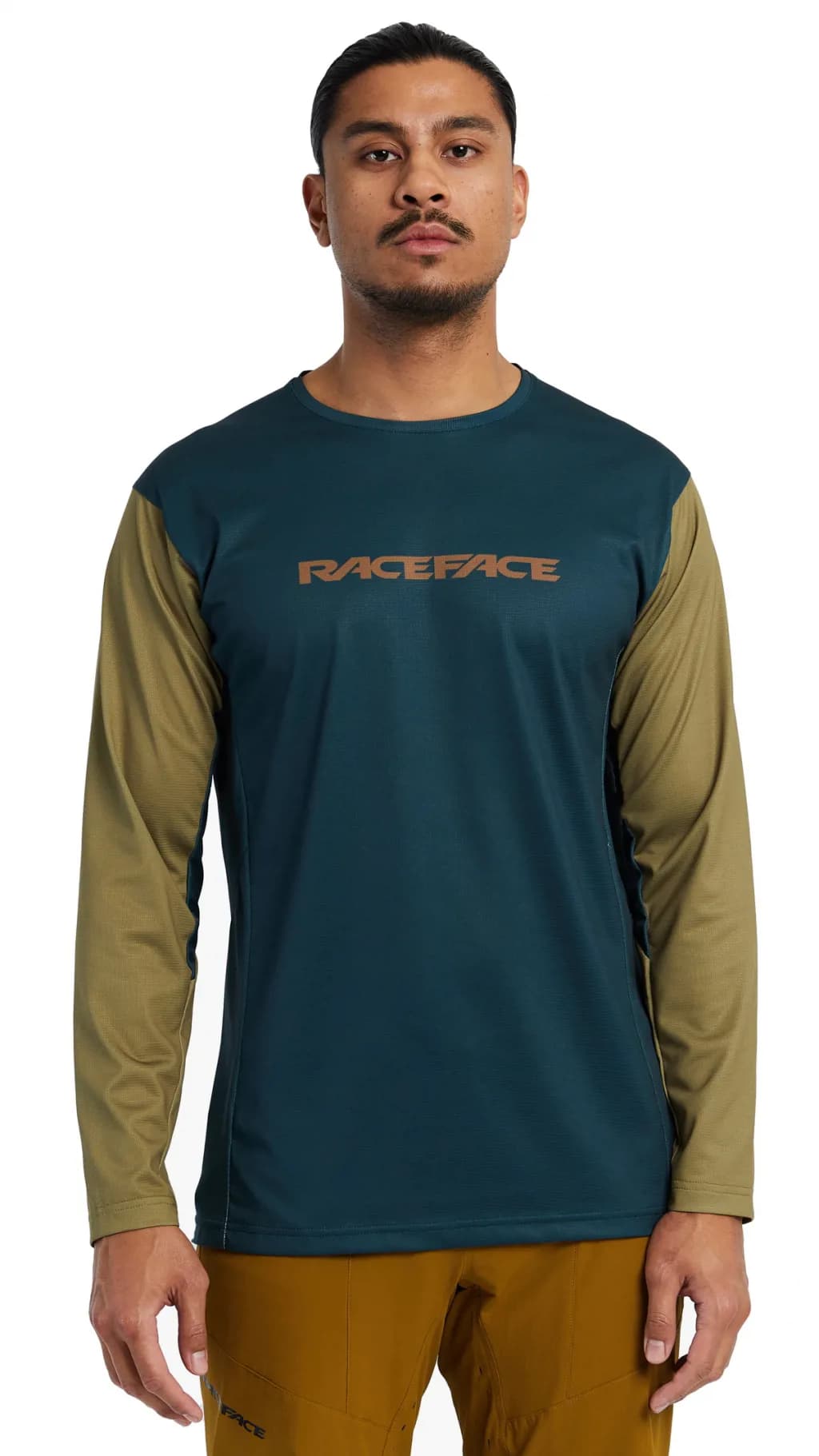 Велофутболка RACE FACE Indy LS Jersey-Pine-S
