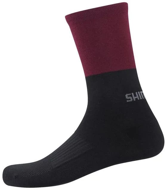 Шкарпетки зимові Shimano ORIGINAL WOOL TALL, чорно/червоний, розм. L-XL (45-48)