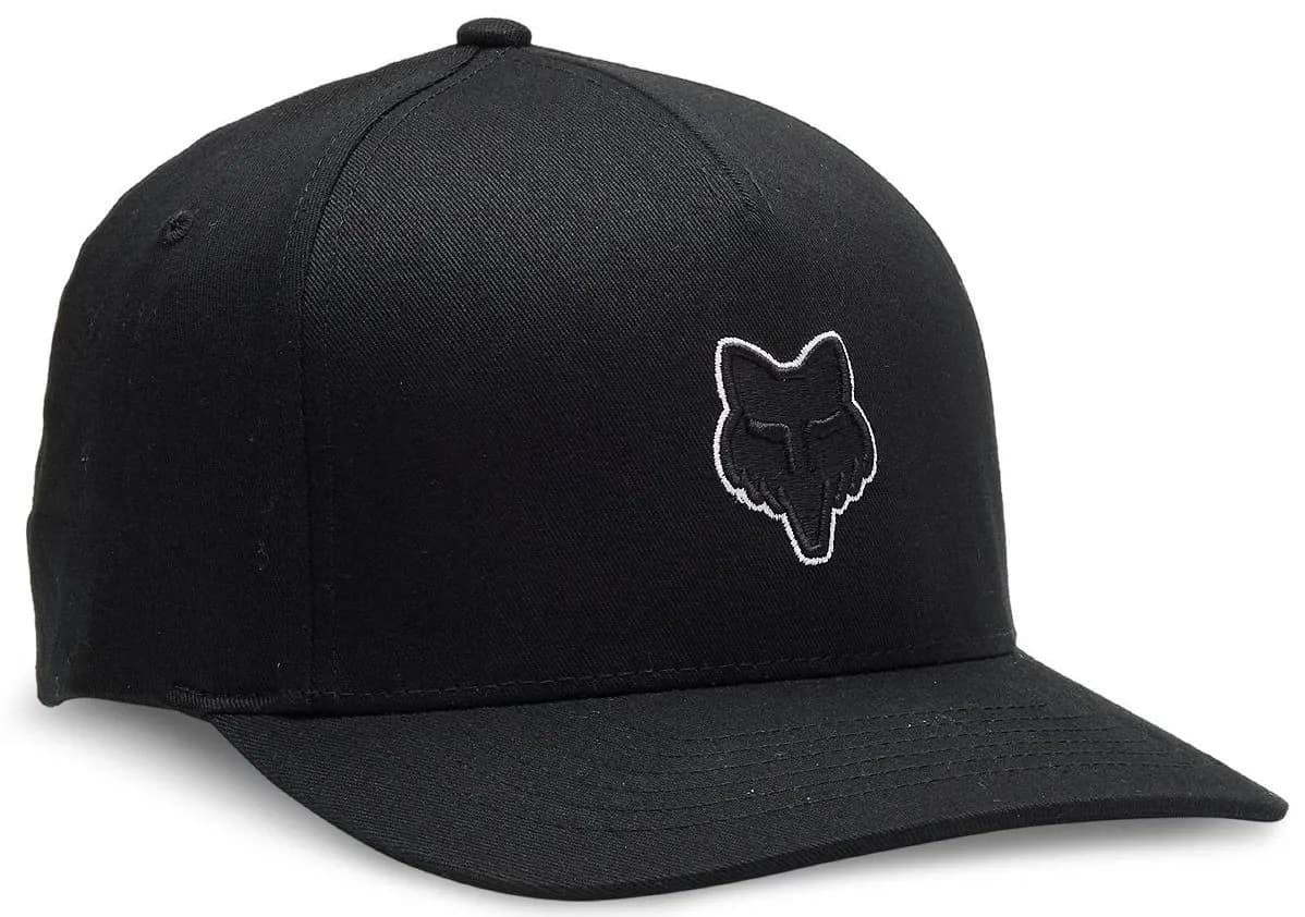 Кепка FOX HEAD FLEXFIT HAT [Black], S/M