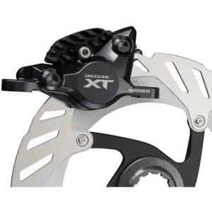 Каліпер гідравл диск гальм Shimano BR-M8200 Deore XT, монтаж РМ160мм, колодка G05A-RX полімер