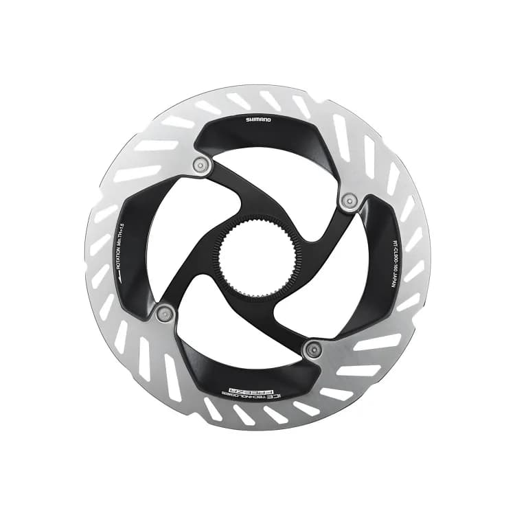 Ротор Shimano RT-CL900-S-I, 160мм, ICE TECH FREEZA CENTER LOCK, гайка з зовнішніми зачепами