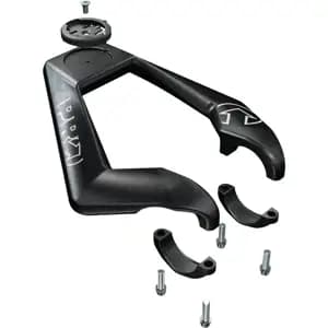 Аеробар PRO Compact Carbon Clip-On, 31.8mm, з кріпленням для Garmin, Wahoo and Bryton