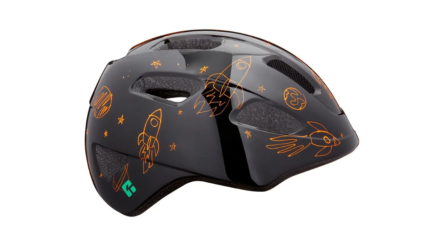 Шолом LAZER Pnut 2.0 KinetiCore ракети, чорний
