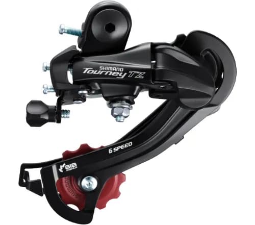 Перемикач задній Shimano RD-TZ500-D TOURNEY 6-швидк, болт