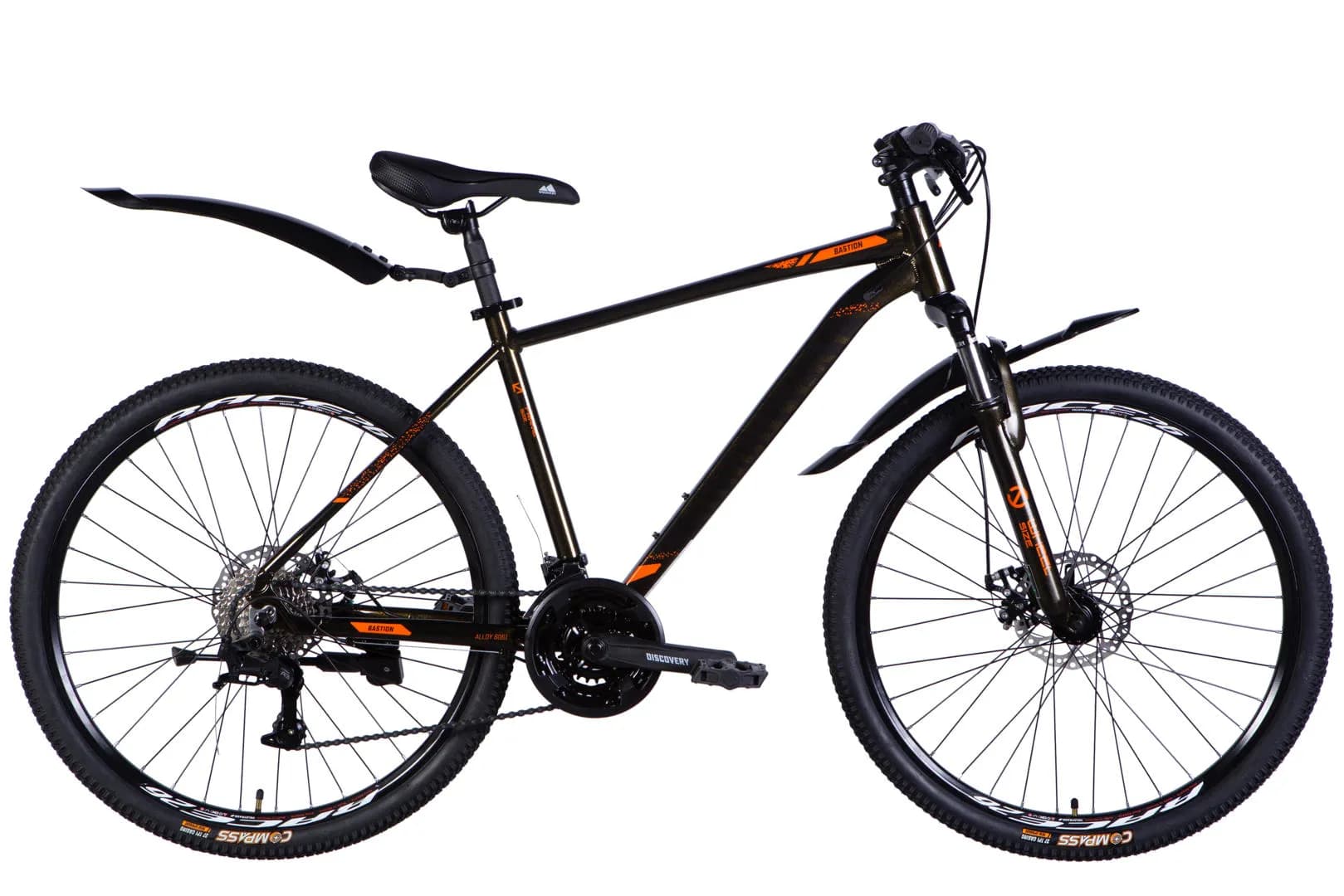 Велосипед AL 26" Discovery BASTION DD CS рама-18" коричневий 2025