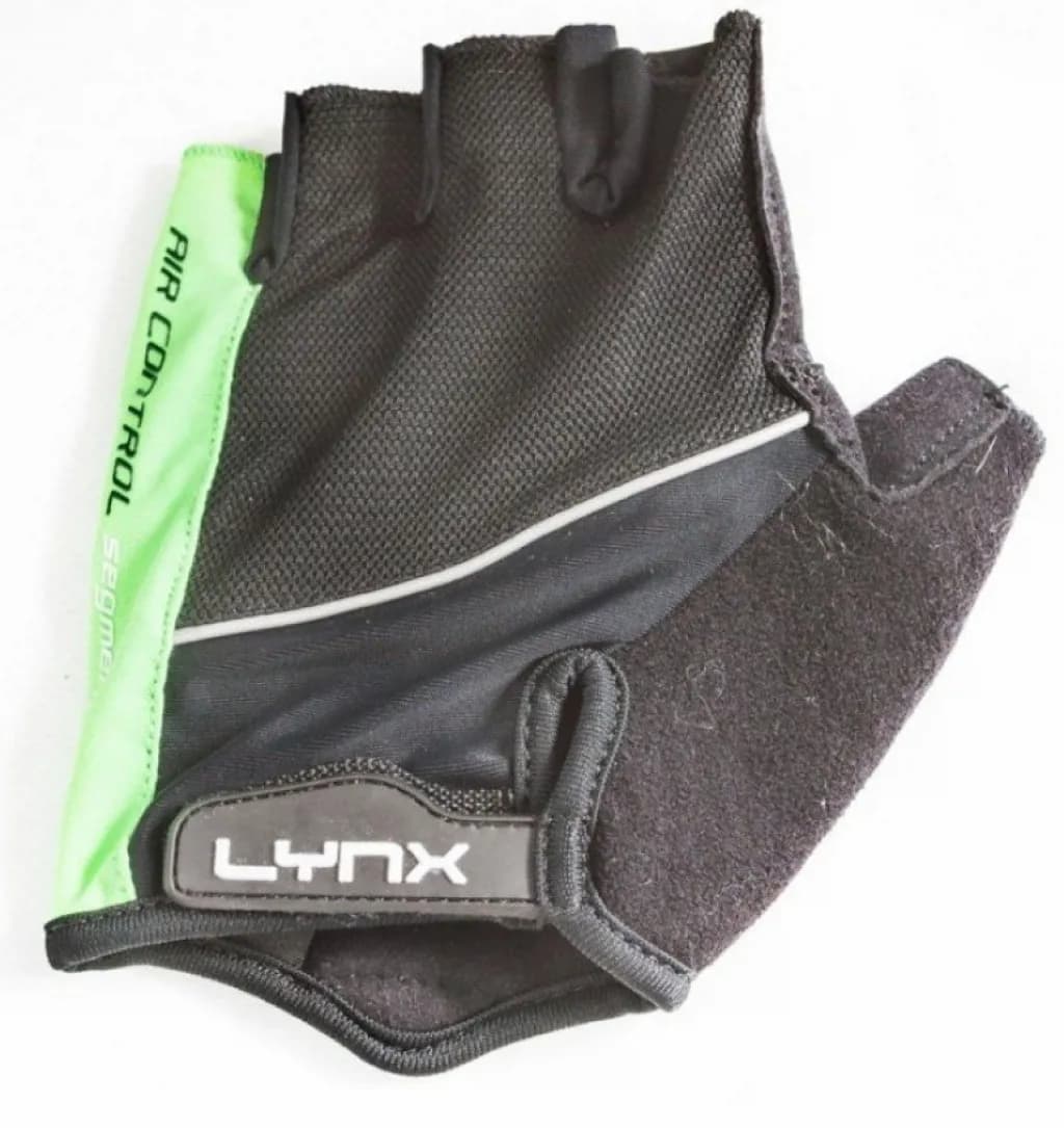 Велорукавички LYNX Pro BLACK/GREEN XS
