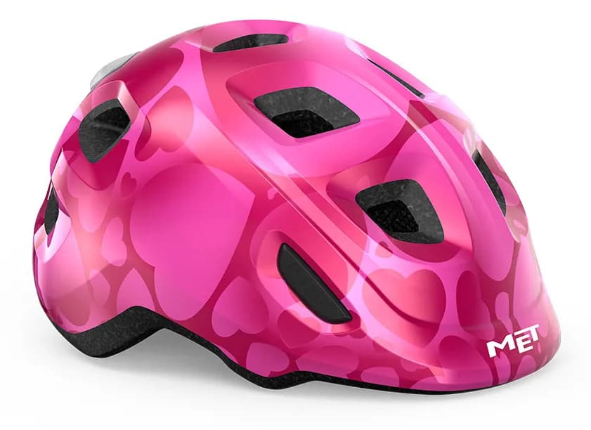 Шолом MET HOORAY MIPS CE PINK HEARTS | GLOSSY S (52-56)
