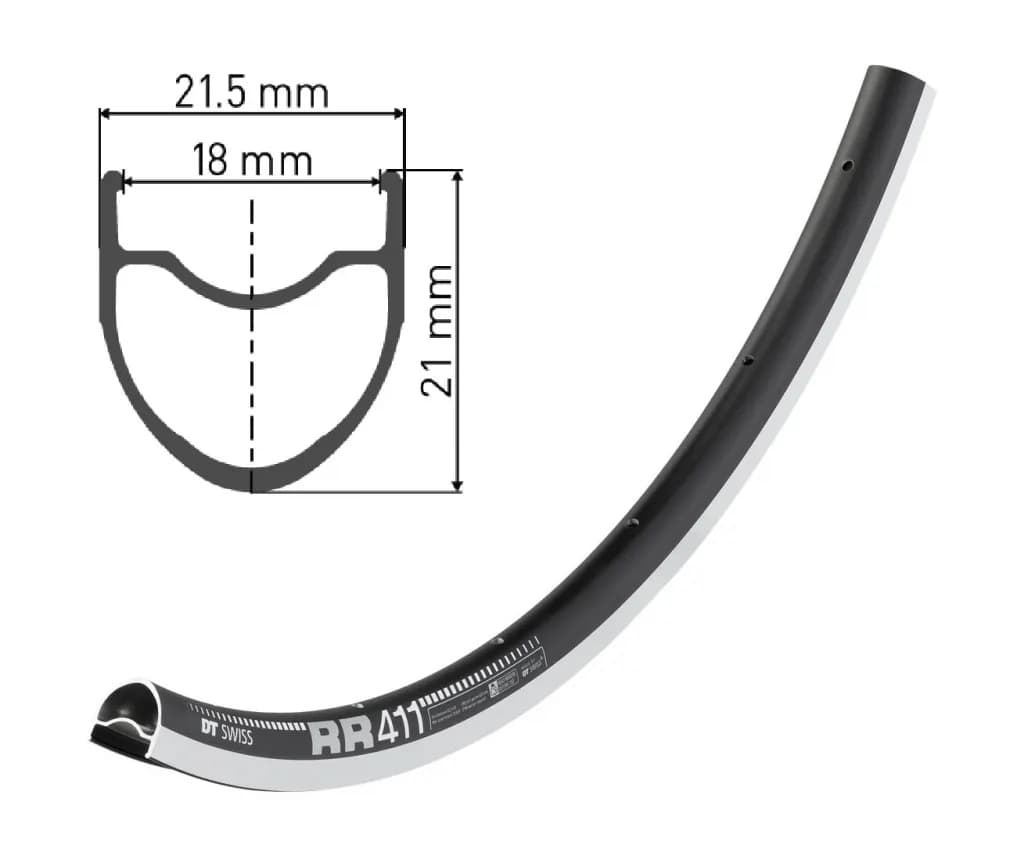 Обід DT SWISS RR 411S 29x18 RIM BRAKE 28отв.