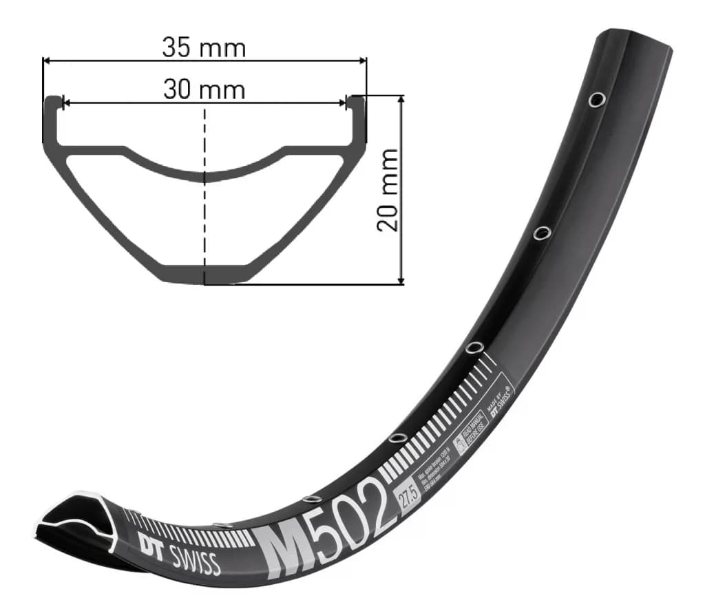 Обід DT SWISS M 502 27x30 DISK BRAKE 28отв.