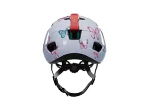 Шолом LAZER Nutz 2.0 KinetiCore, метелики, білий