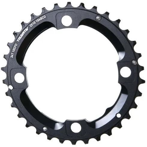 Сервисные запчасти CRING MTB 34T 10SP 104 49 AL5BTBLK MPIN