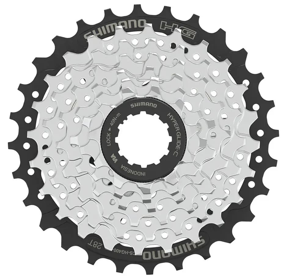 Касета Shimano CS-HG400, 11-28, 7-з. срібл