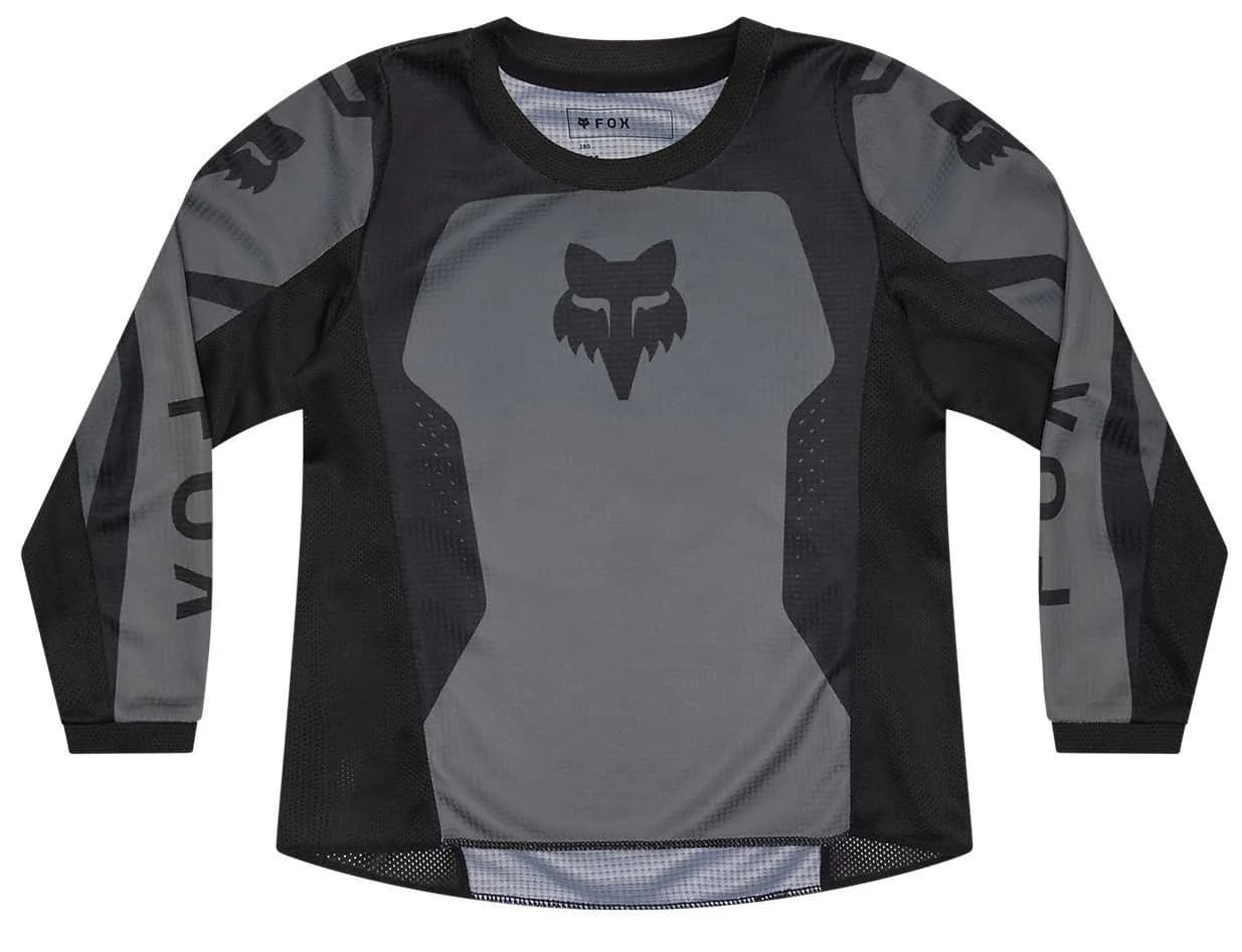 Дитяча джерсі FOX 180 Kids Jersey - SHIELD [Black], KM