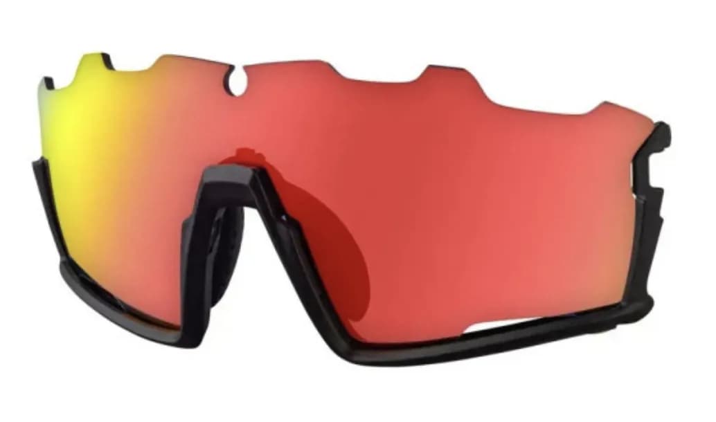 Лінзи змінні HQBC QERT PLUS HD, червоні дзеркальні