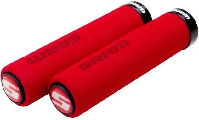 Грипсы SRAM LOCKING GRIPS FOAM 129 RED/BLK