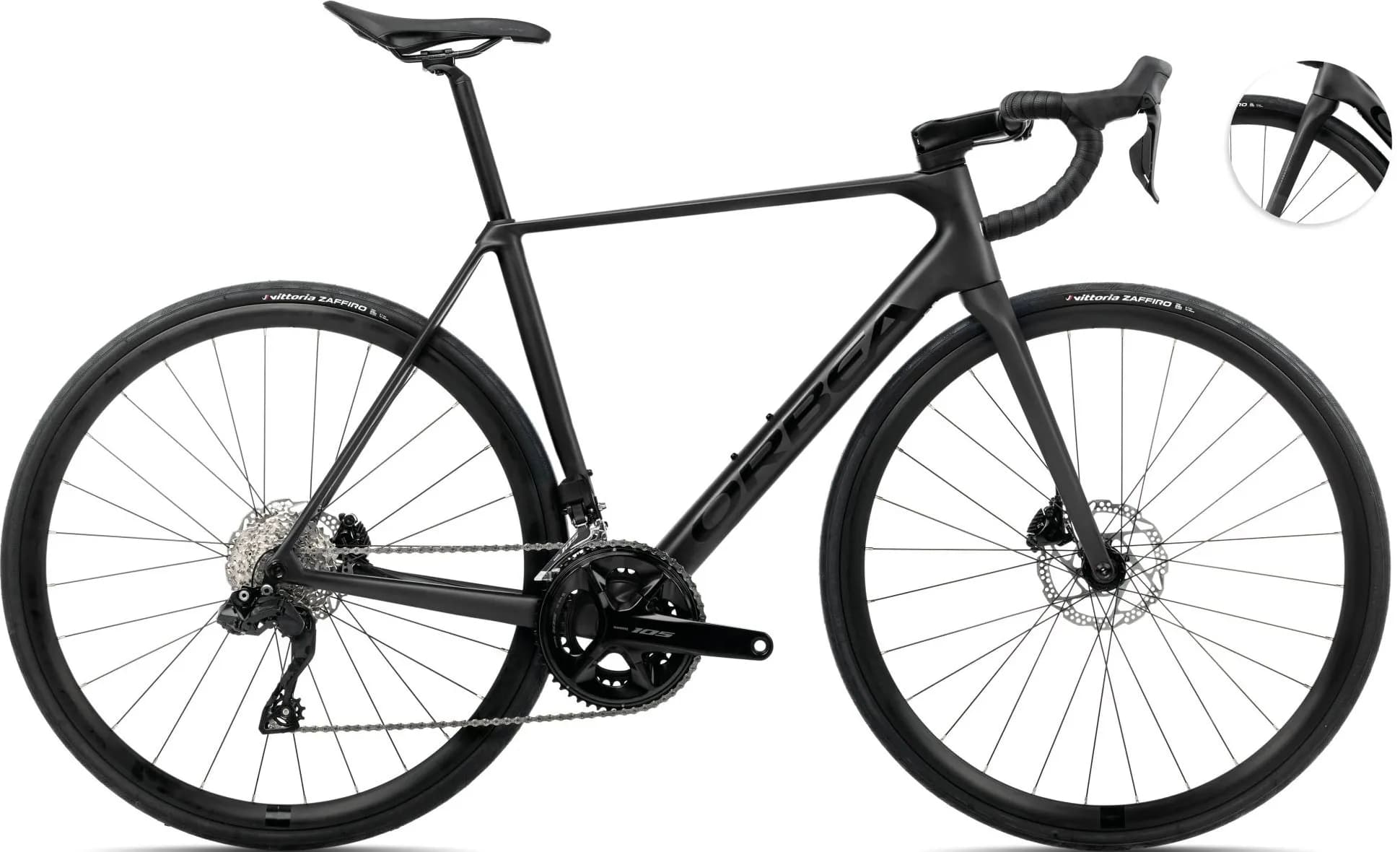 Велосипед ORBEA ORCA M30i 55 Vulcano-Black(Matt) Black(Gloss)