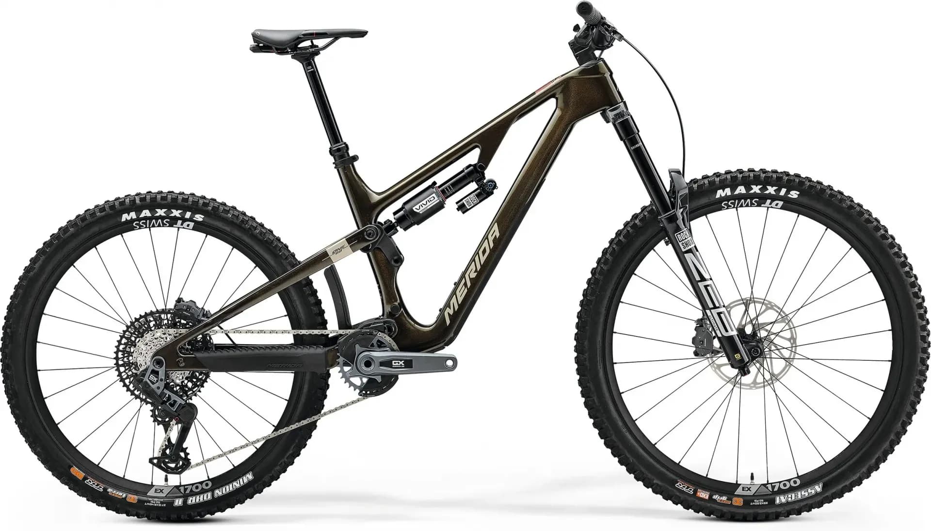 Велосипед MERIDA ONE-SIXTY 8000 III3 M,GUARDED GOLD(CREAM)