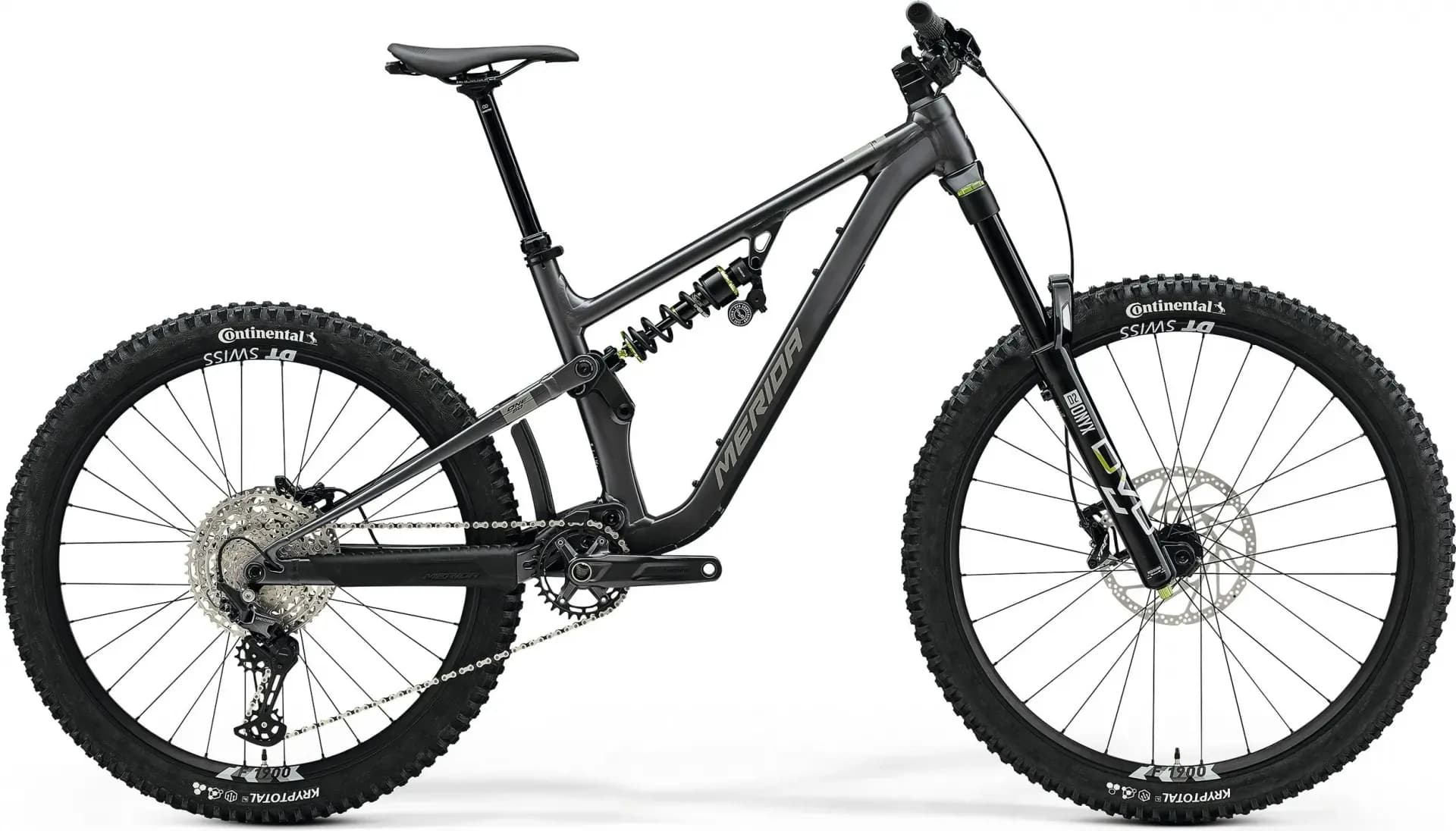 Велосипед MERIDA ONE-SIXTY FR 800III1 M,SILK DARK SILVER(GY/BK)