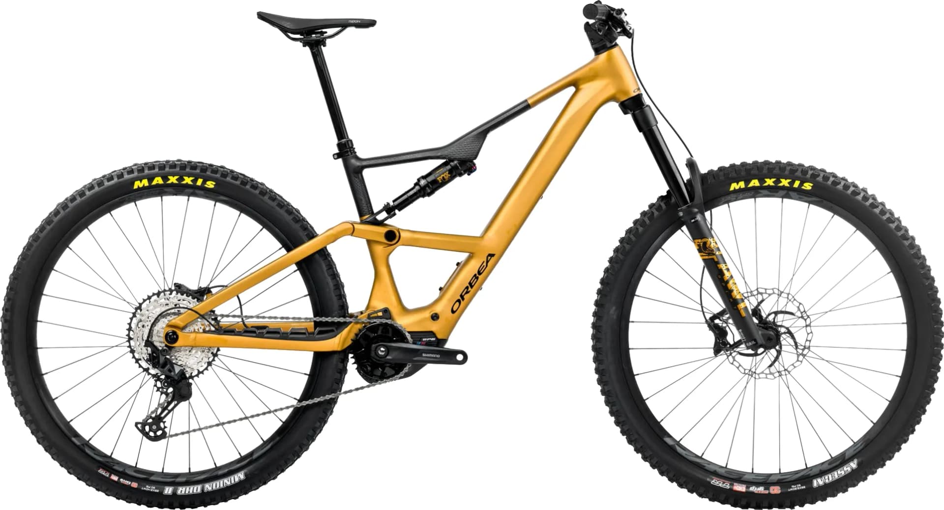 Велосипед ORBEA RISE LT H20 M Bumblebee Yellow-Black (Matt)