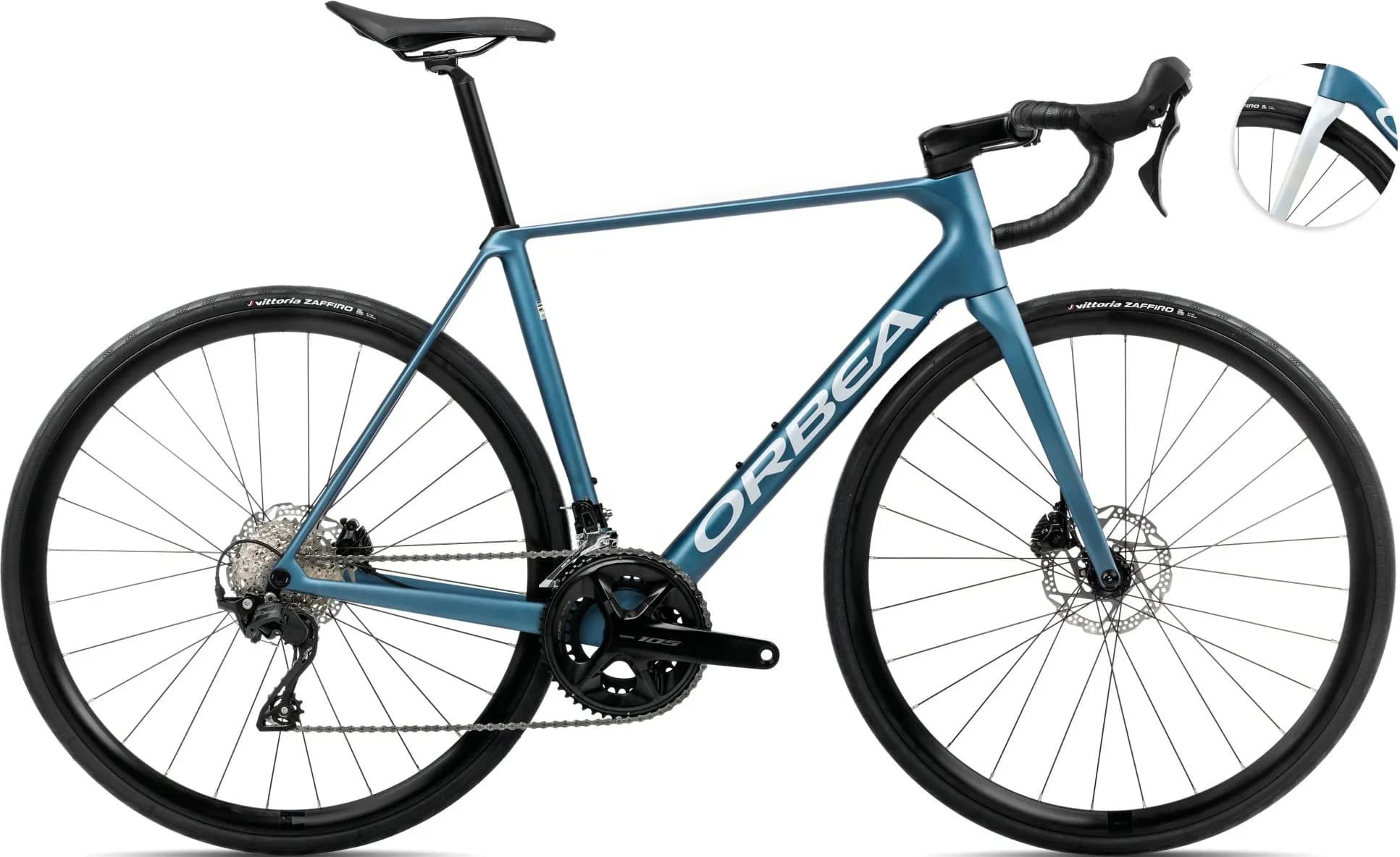 Велосипед ORBEA ORCA M30 53 Slate Blue-Halo Silver (Matt)