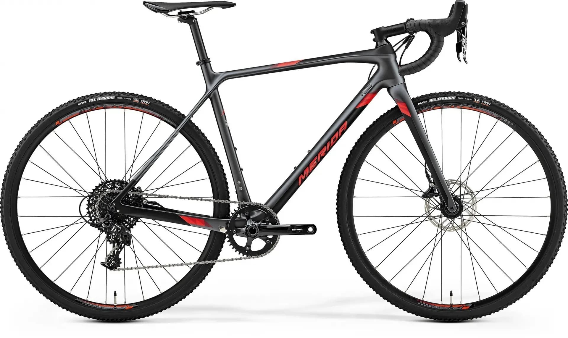 Велосипед MERIDA MISSION CX 5000 L(56cм) SILK SILVER(RED)