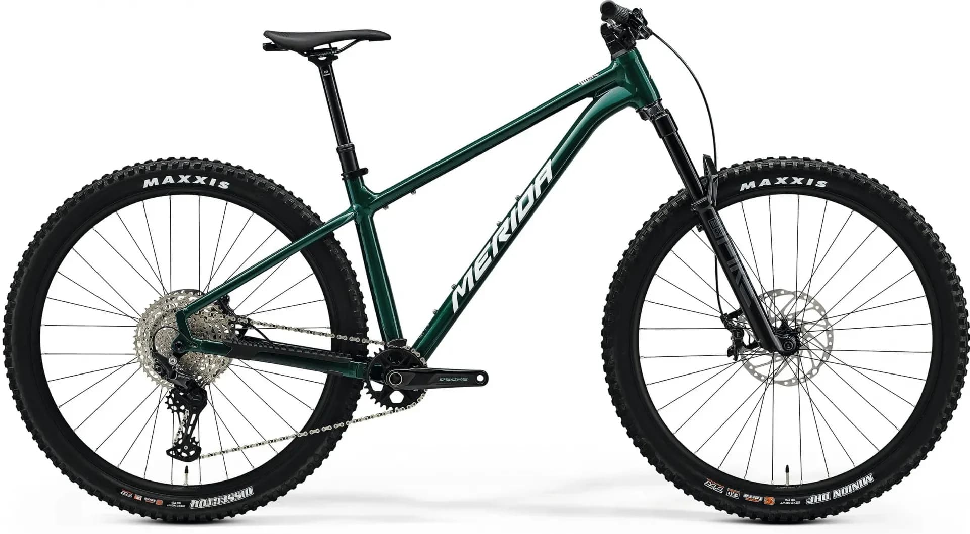 Велосипед MERIDA BIG.TRAIL 600 II1 XS,DEEP FOREST GREEN(WHITE)