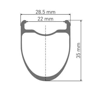 Колесо DT SWISS ERC 1100 DI 650B CL 35 12/142 ASLS11