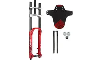 Вилка RockShox BoXXer Ultimate Charger2.1 R - 29", вісь Boost 20x110, 200mm, Червоний, DebonAir