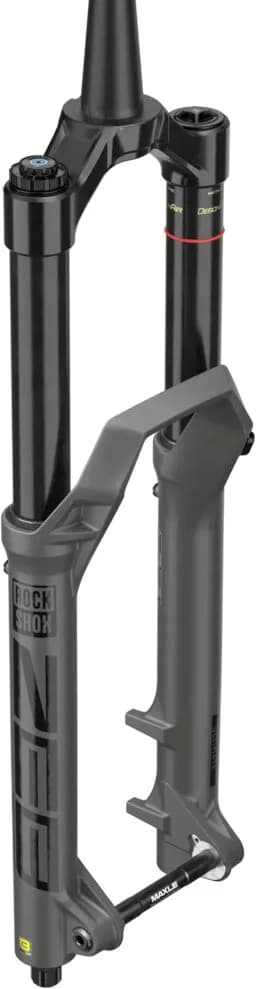 Вилка RockShox ZEB Ultimate Charger 3 RC2 - Crown 27.5" Boost™ 15x110 160mm Grey Alum Str Tpr Sm CrownOD 44offset DebonAir (Inc. Bolt on Fender,2 Btm Tokens, Star nut & Maxle Stealth) A2