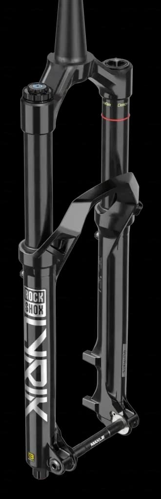 Вилка RockShox Lyrik Ultimate Charger 3 RC2 - Crown 27.5" Boost™ 15x110 160mm Gloss Black Alum Str Tpr 44offset DebonAir+ (includes Bolt On Fender,2 Btm Tokens, Star nut & Maxle Stealth) D1