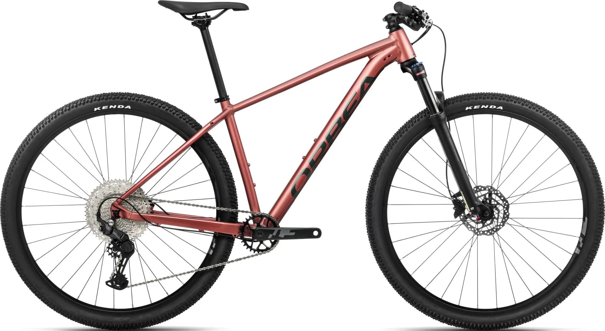 Велосипед ORBEA ONNA 29 20 XL Terracotta Red (Matt) - Green (Gloss)