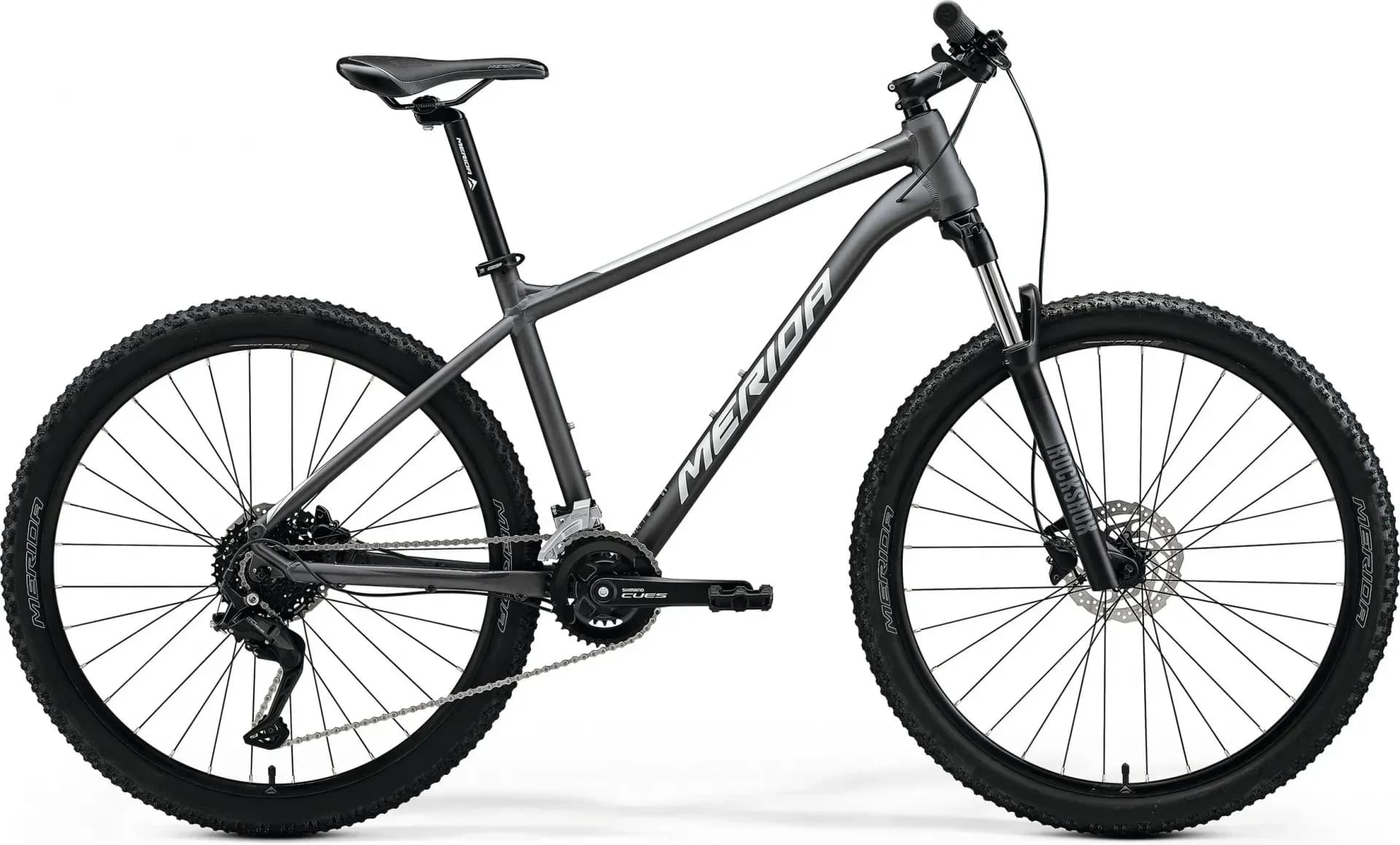 Велосипед MERIDA BIG.SEVEN 60 IV1, XS, MATT DARK SILVER(SILVER)