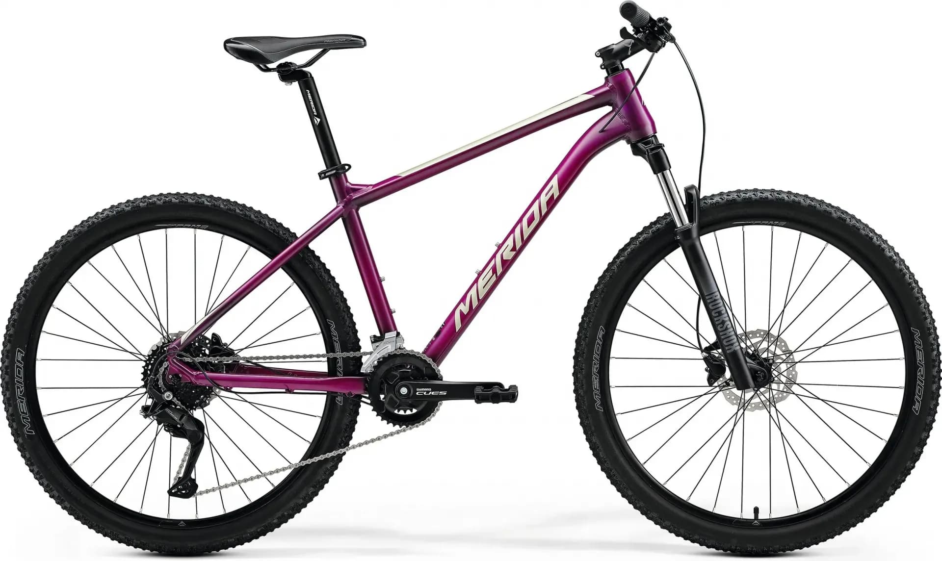Велосипед MERIDA BIG.SEVEN 60 IV1, XS, SILK PURPLE(CHAMPAGNE)