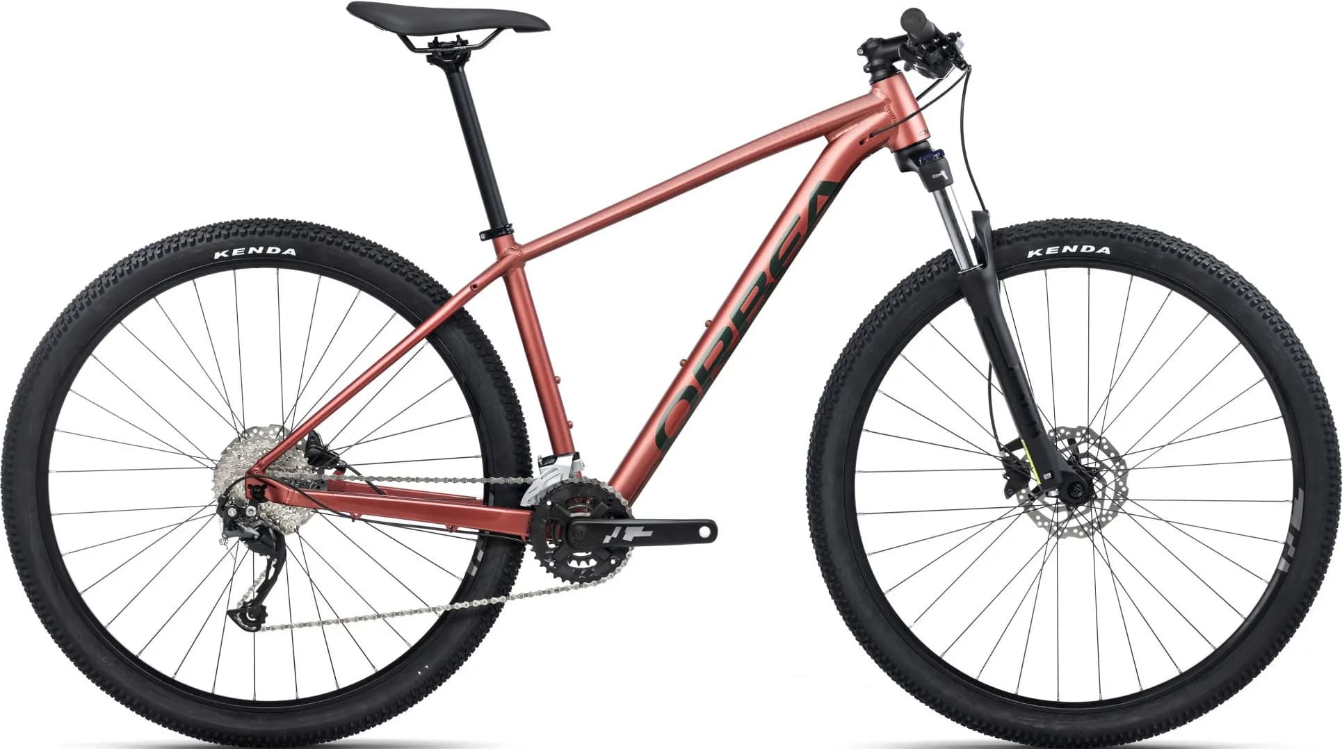 Велосипед ORBEA ONNA 29 40 XL Terracotta Red (Matt) - Green (Gloss)