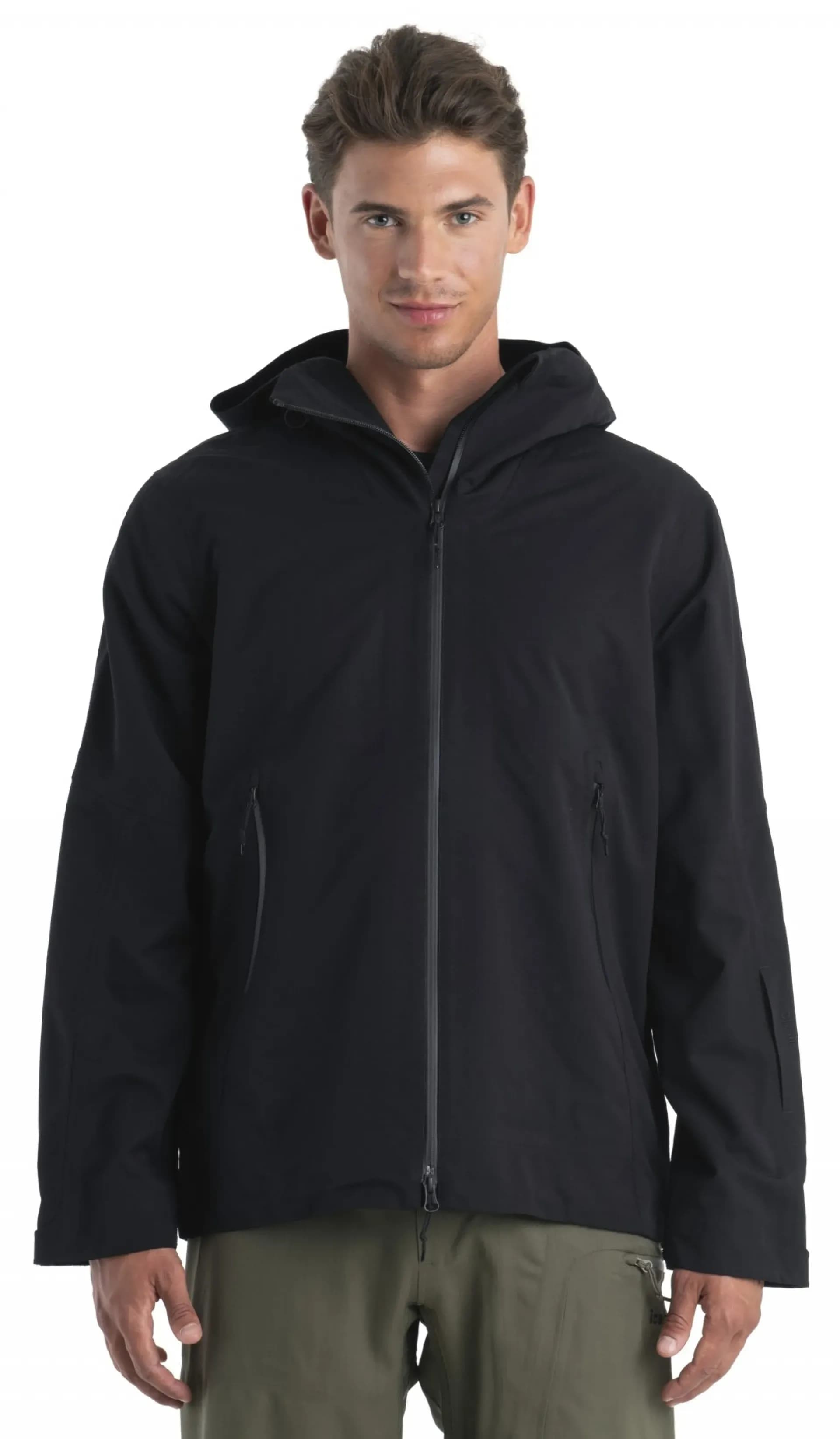 Куртка ICEBREAKER M Mer Shell+ Peak Hooded Jacket BLACK L