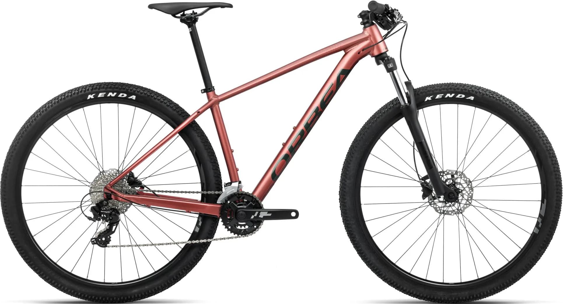 Велосипед ORBEA ONNA 29 50 L Terracotta Red (Matt) - Green (Gloss)