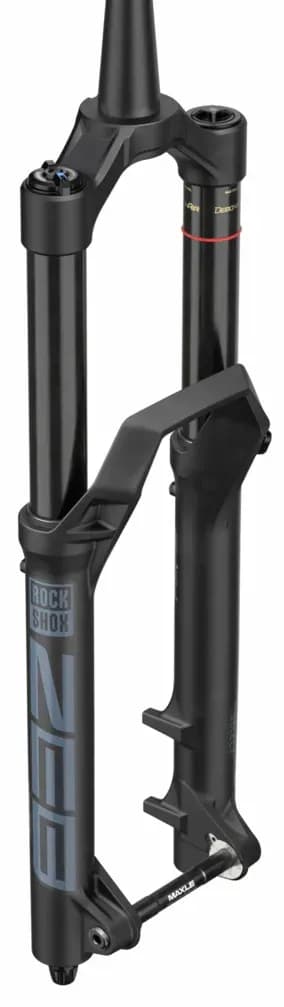 Вилка RockShox ZEB Select Charger RC - Crown 27.5" Boost™ 15x110 180mm Diff BlackAlum Str Tpr Sm CrownOD 44offset DebonAir (includes Bolt On Fender,2 Btm Tokens, Star nut & Maxle Stealth) A2