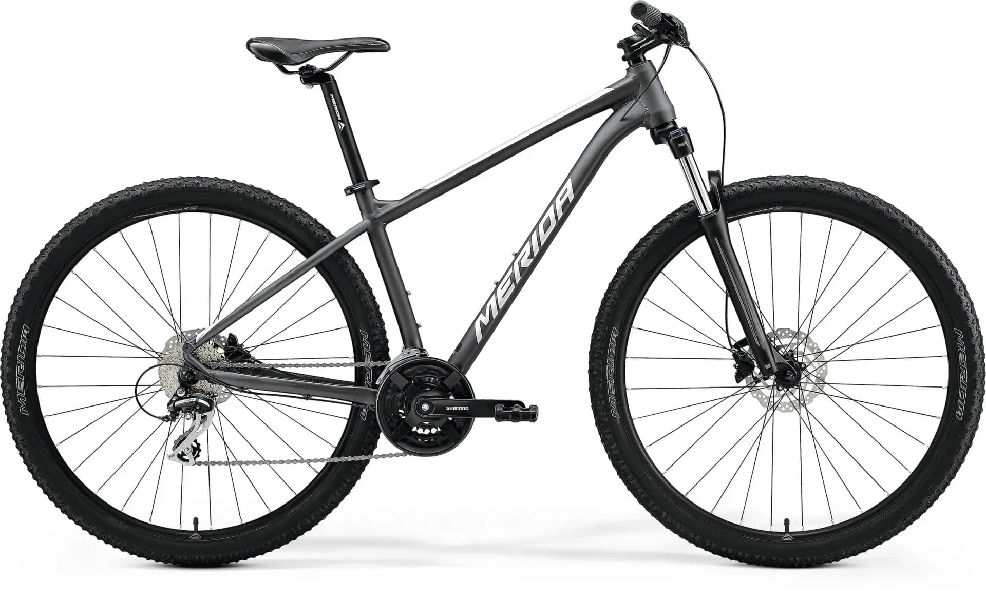 Велосипед MERIDA BIG.SEVEN 20-2X,L(18.5),MATT ANTHRACITE(SILVER)