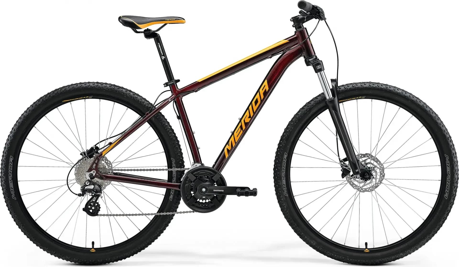 Велосипед MERIDA BIG.NINE 15 I1 S,BURGUNDY RED(ORANGE)